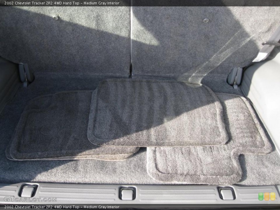 Medium Gray Interior Trunk for the 2002 Chevrolet Tracker ZR2 4WD Hard Top #43395024