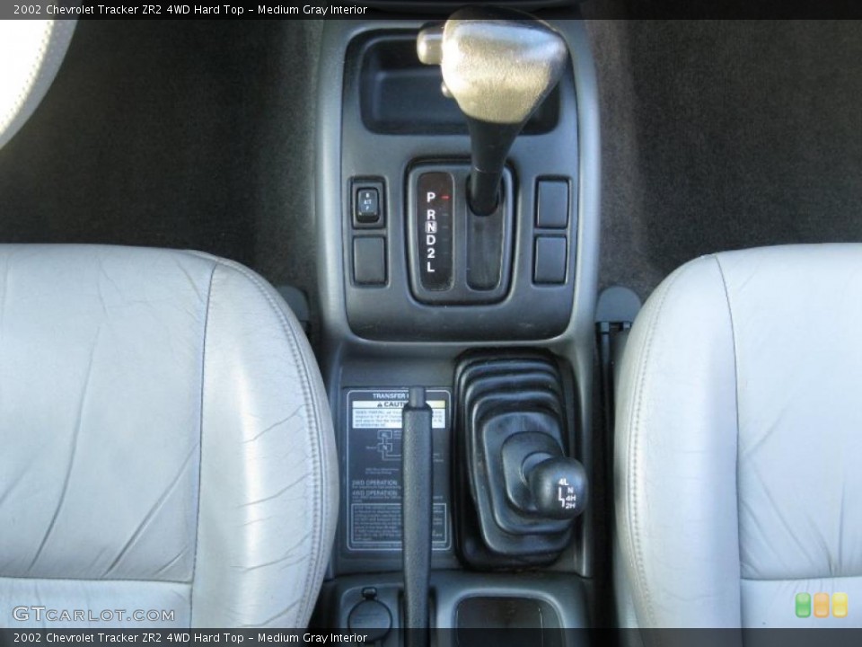 Medium Gray Interior Transmission for the 2002 Chevrolet Tracker ZR2 4WD Hard Top #43395180