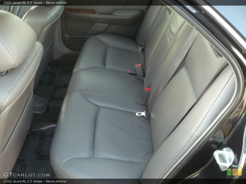 Ebony Interior Photo for the 2002 Acura RL 3.5 Sedan #43396700