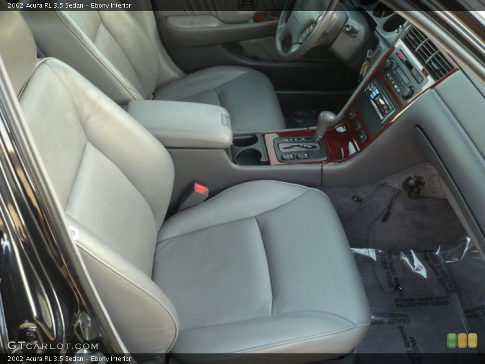 Ebony Interior Photo for the 2002 Acura RL 3.5 Sedan #43396764