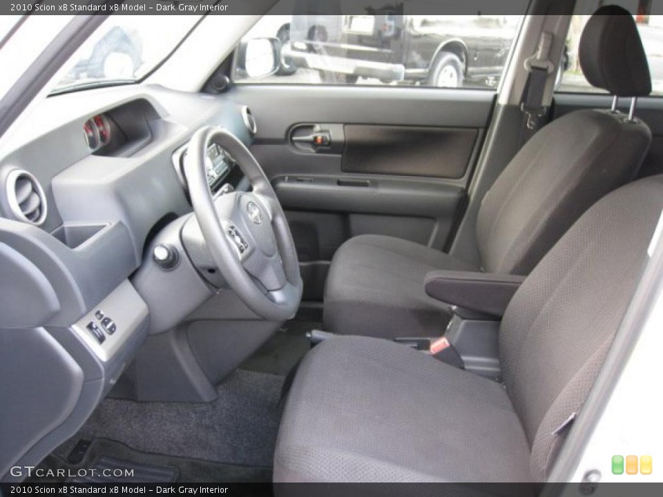 Dark Gray Interior Photo for the 2010 Scion xB  #43397000