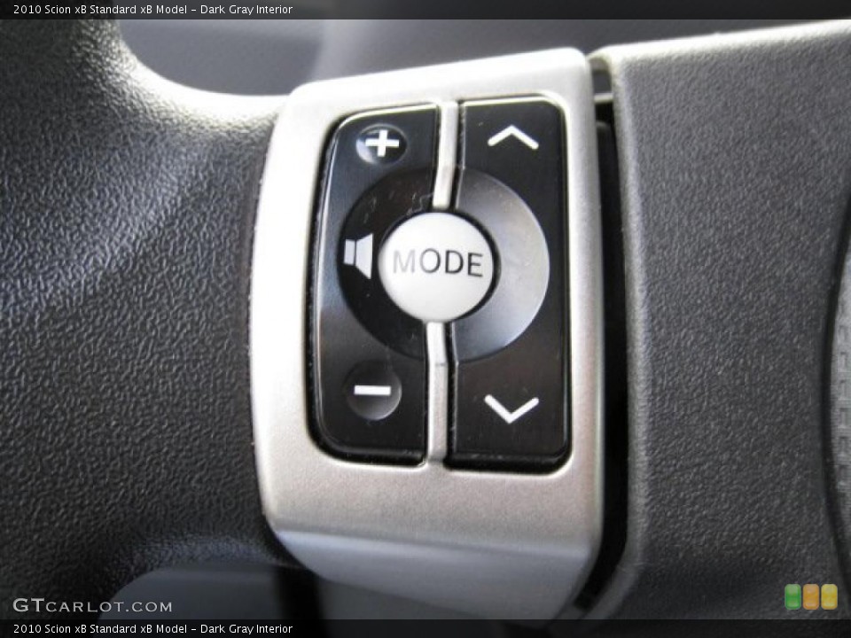 Dark Gray Interior Controls for the 2010 Scion xB  #43397072