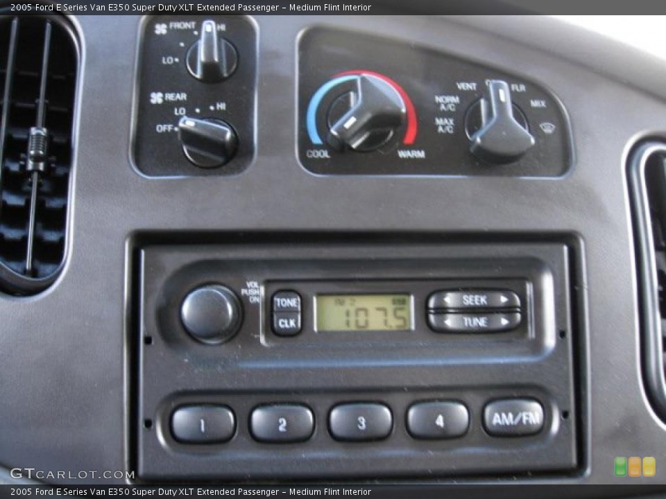 Medium Flint Interior Controls for the 2005 Ford E Series Van E350 Super Duty XLT Extended Passenger #43398000