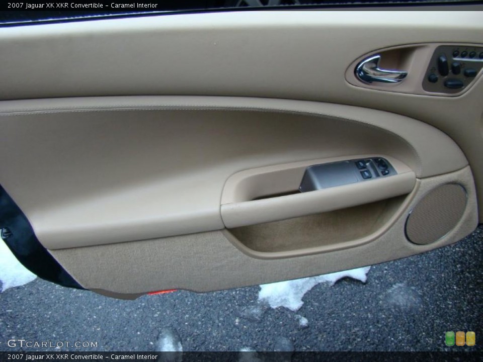 Caramel Interior Door Panel for the 2007 Jaguar XK XKR Convertible #43398236