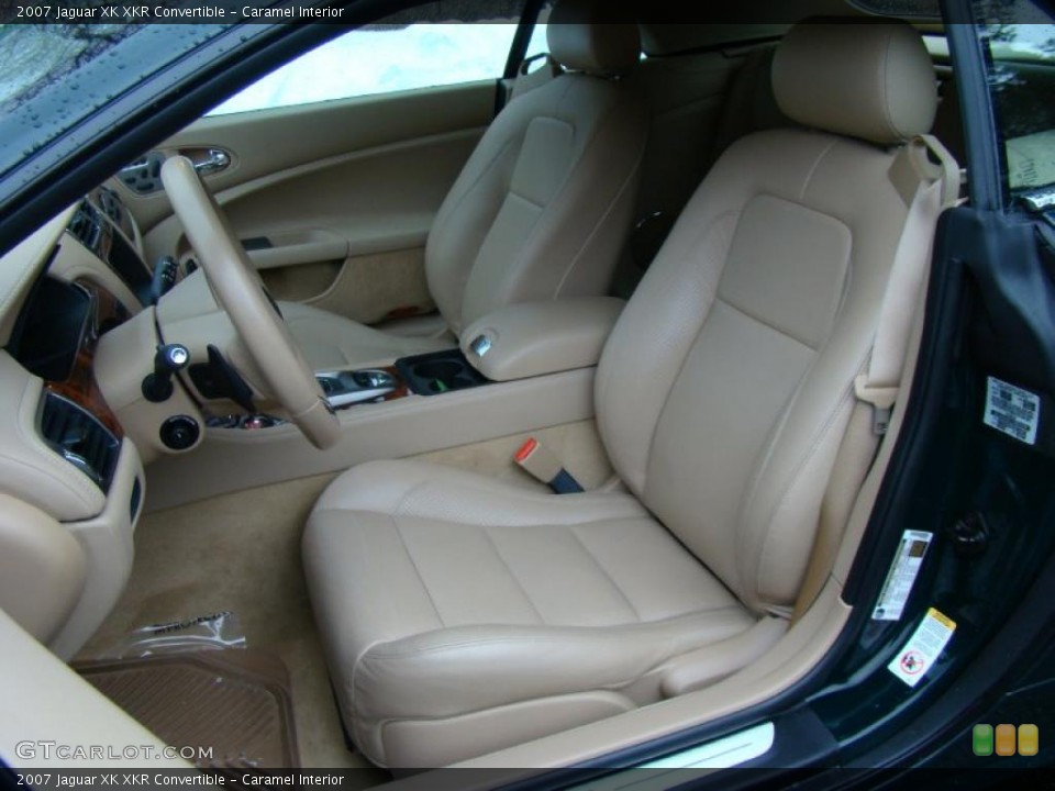 Caramel Interior Photo for the 2007 Jaguar XK XKR Convertible #43398252