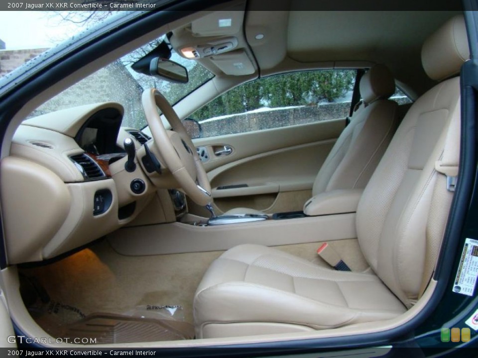 Caramel Interior Photo for the 2007 Jaguar XK XKR Convertible #43398264