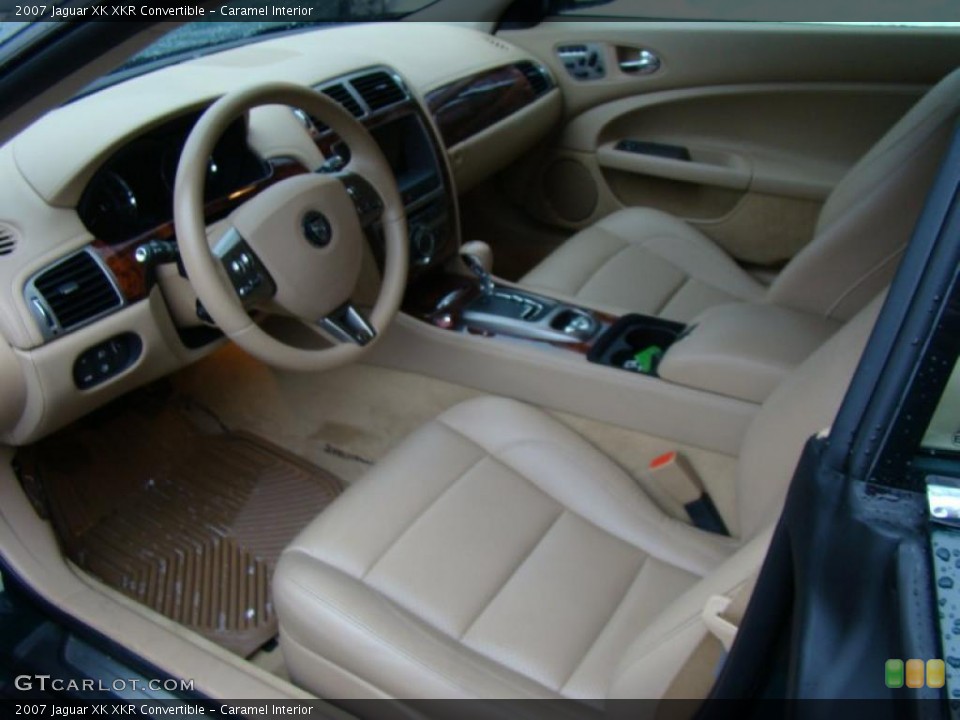 Caramel Interior Prime Interior for the 2007 Jaguar XK XKR Convertible #43398280