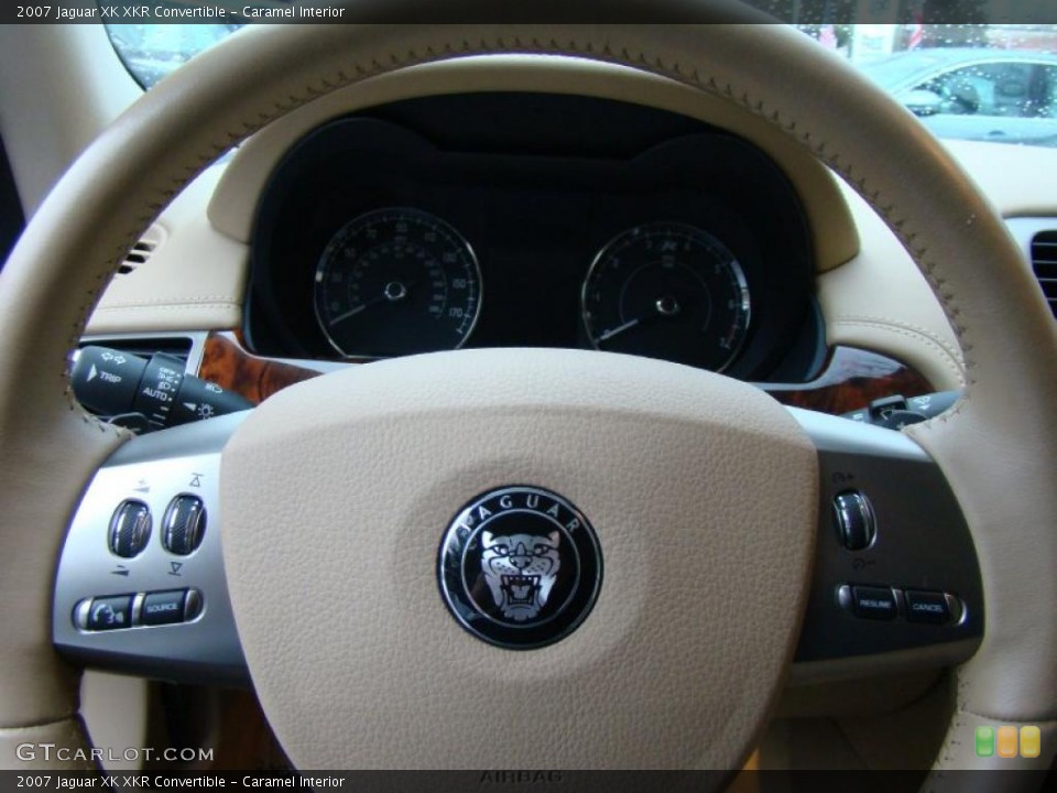 Caramel Interior Controls for the 2007 Jaguar XK XKR Convertible #43398296