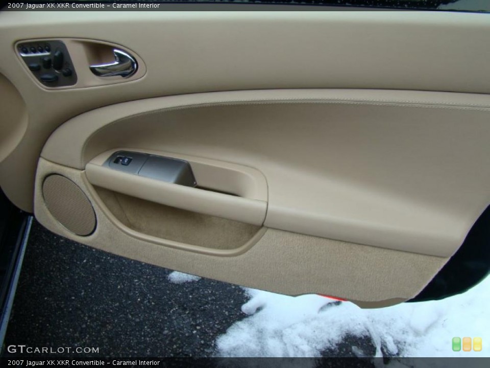 Caramel Interior Door Panel for the 2007 Jaguar XK XKR Convertible #43398364