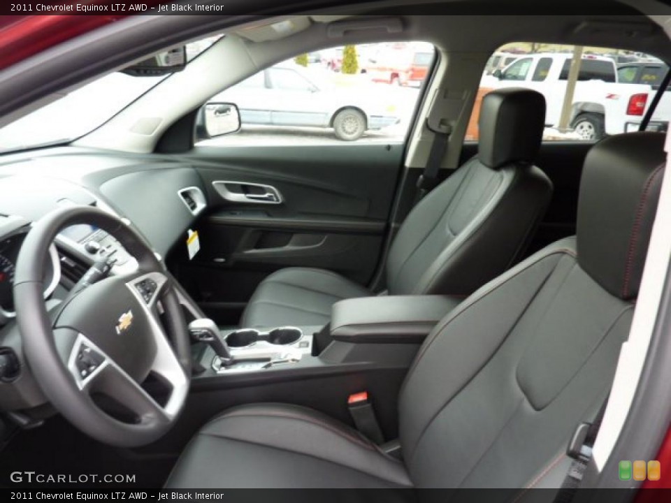 Jet Black Interior Photo for the 2011 Chevrolet Equinox LTZ AWD #43398632