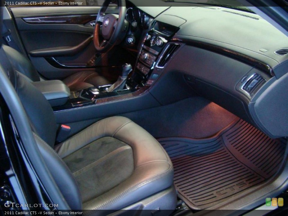 Ebony Interior Dashboard for the 2011 Cadillac CTS -V Sedan #43399240