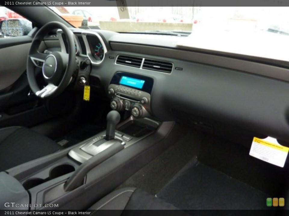 Black Interior Dashboard for the 2011 Chevrolet Camaro LS Coupe #43399244
