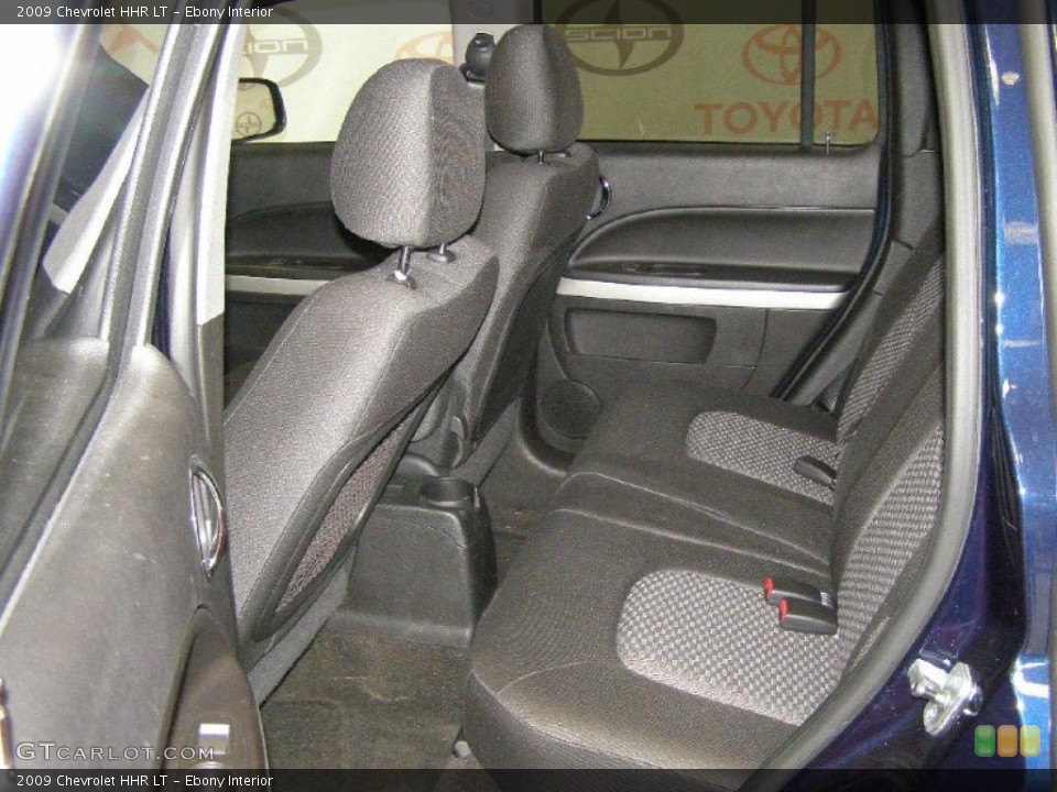 Ebony Interior Photo for the 2009 Chevrolet HHR LT #43405952