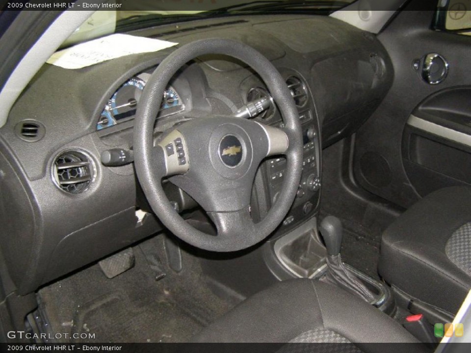 Ebony Interior Prime Interior for the 2009 Chevrolet HHR LT #43406028