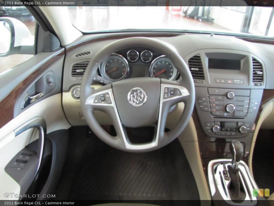 Cashmere Interior Dashboard for the 2011 Buick Regal CXL #43407280