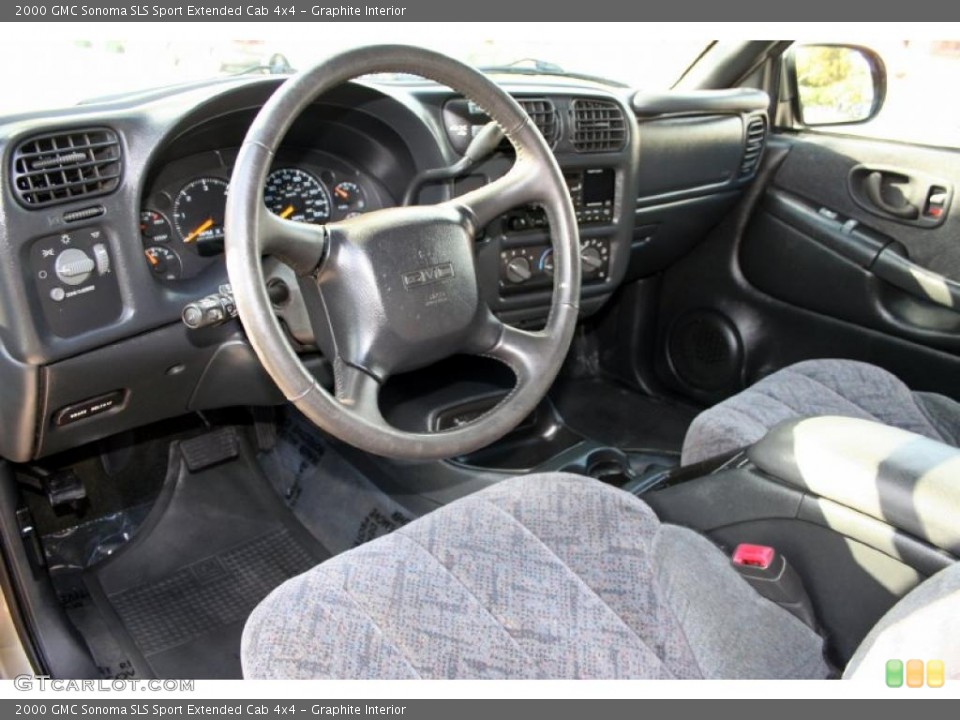 Graphite Interior Prime Interior for the 2000 GMC Sonoma SLS Sport Extended Cab 4x4 #43411384