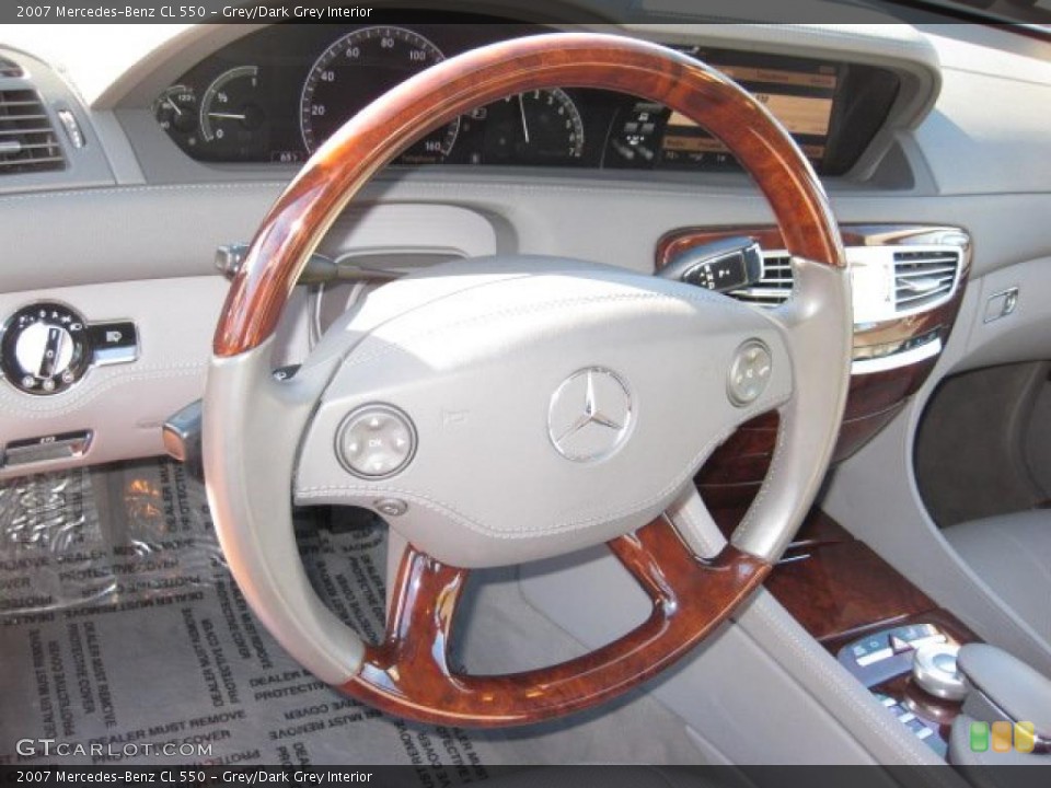 Grey/Dark Grey Interior Dashboard for the 2007 Mercedes-Benz CL 550 #43411784