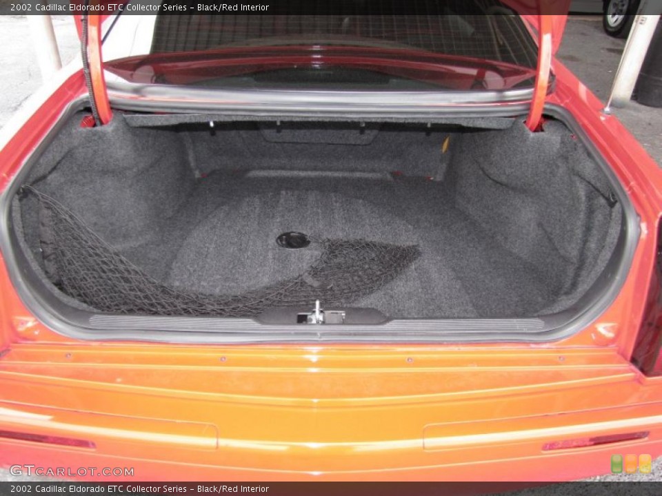 Black/Red Interior Trunk for the 2002 Cadillac Eldorado ETC Collector Series #43412684