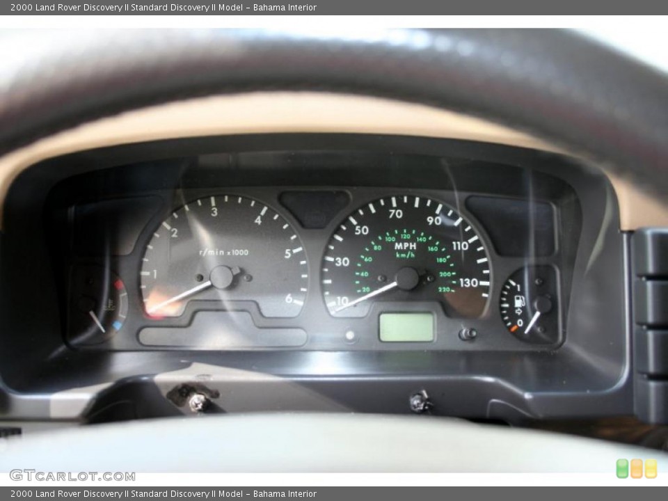 Bahama Interior Gauges for the 2000 Land Rover Discovery II  #43412760