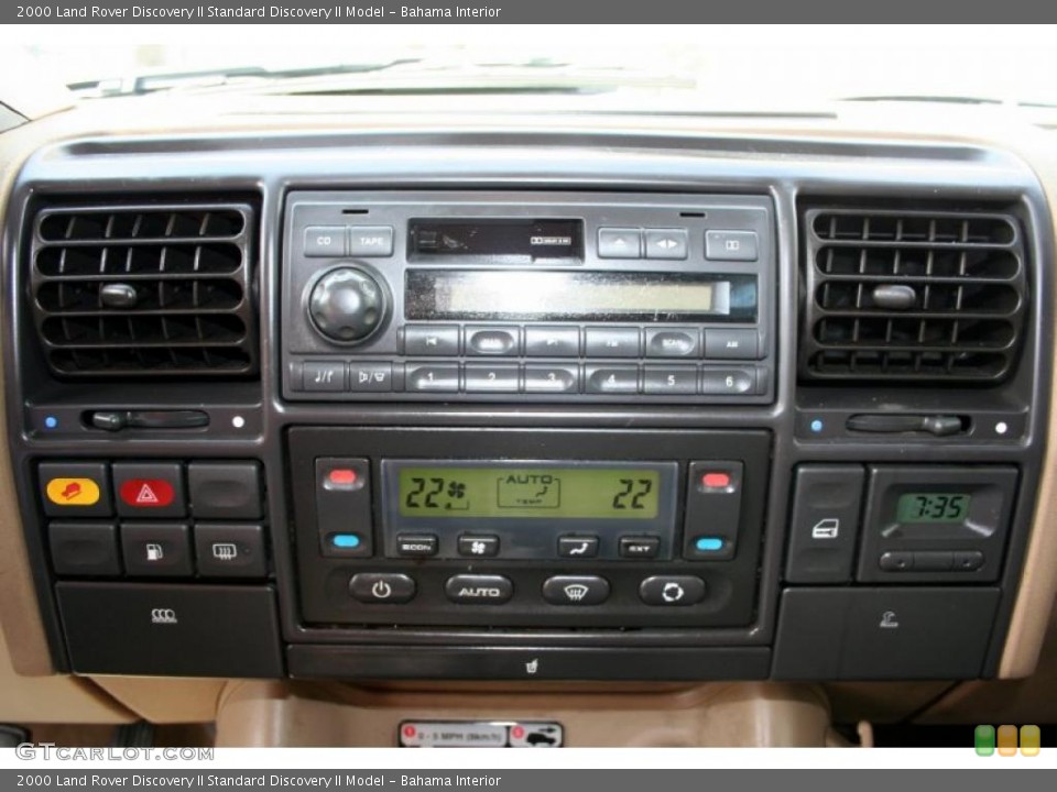 Bahama Interior Controls for the 2000 Land Rover Discovery II  #43412920
