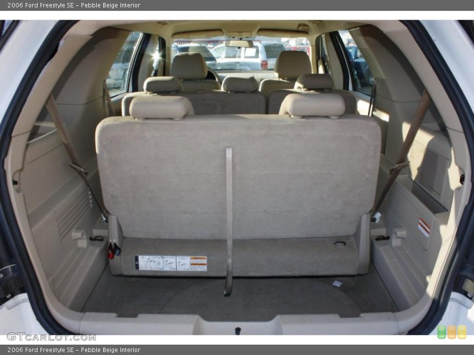 Pebble Beige Interior Trunk for the 2006 Ford Freestyle SE #43414168