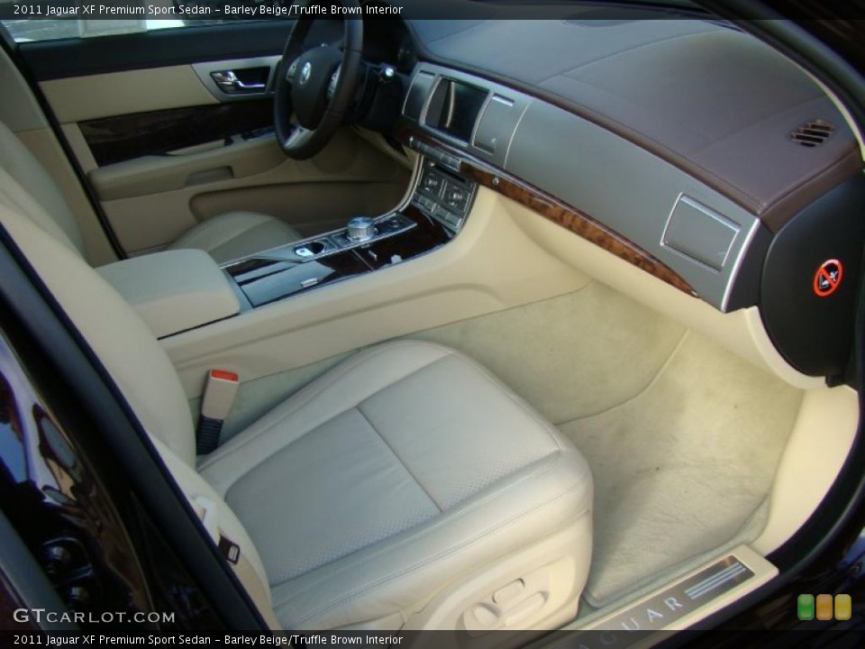 Barley Beige/Truffle Brown Interior Photo for the 2011 Jaguar XF Premium Sport Sedan #43414968