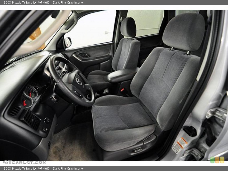 Dark Flint Gray Interior Photo for the 2003 Mazda Tribute LX-V6 4WD #43418984