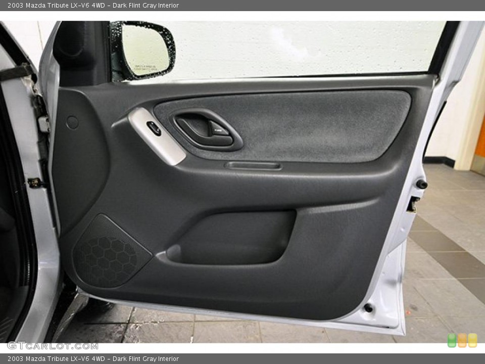 Dark Flint Gray Interior Door Panel for the 2003 Mazda Tribute LX-V6 4WD #43419049