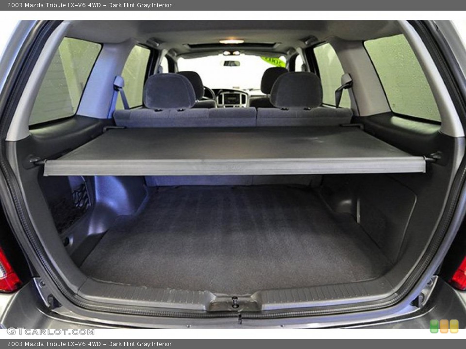 Dark Flint Gray Interior Trunk for the 2003 Mazda Tribute LX-V6 4WD #43419116