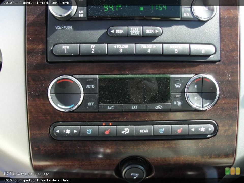 Stone Interior Controls for the 2010 Ford Expedition Limited #43426777