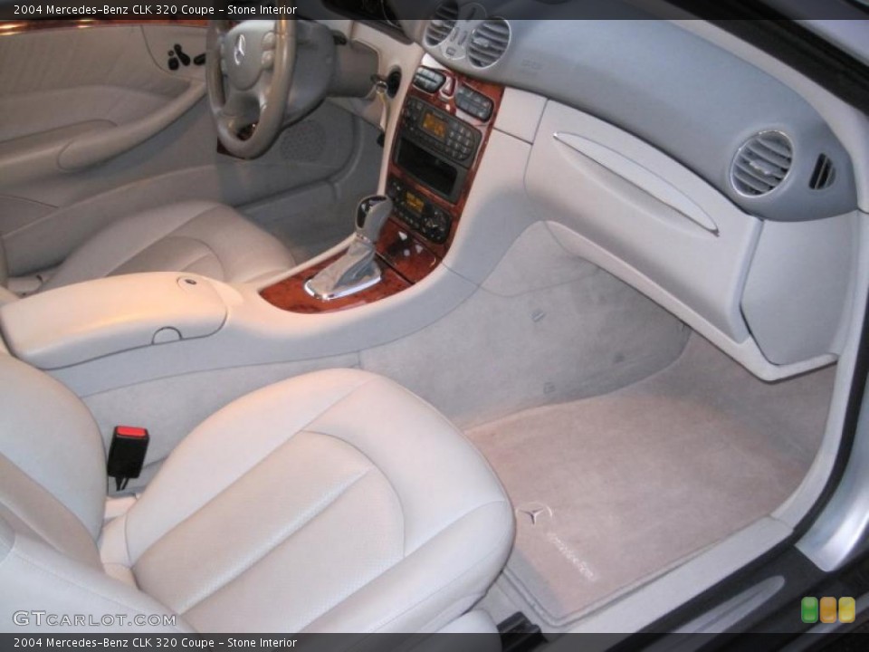 Stone Interior Dashboard for the 2004 Mercedes-Benz CLK 320 Coupe #43429621