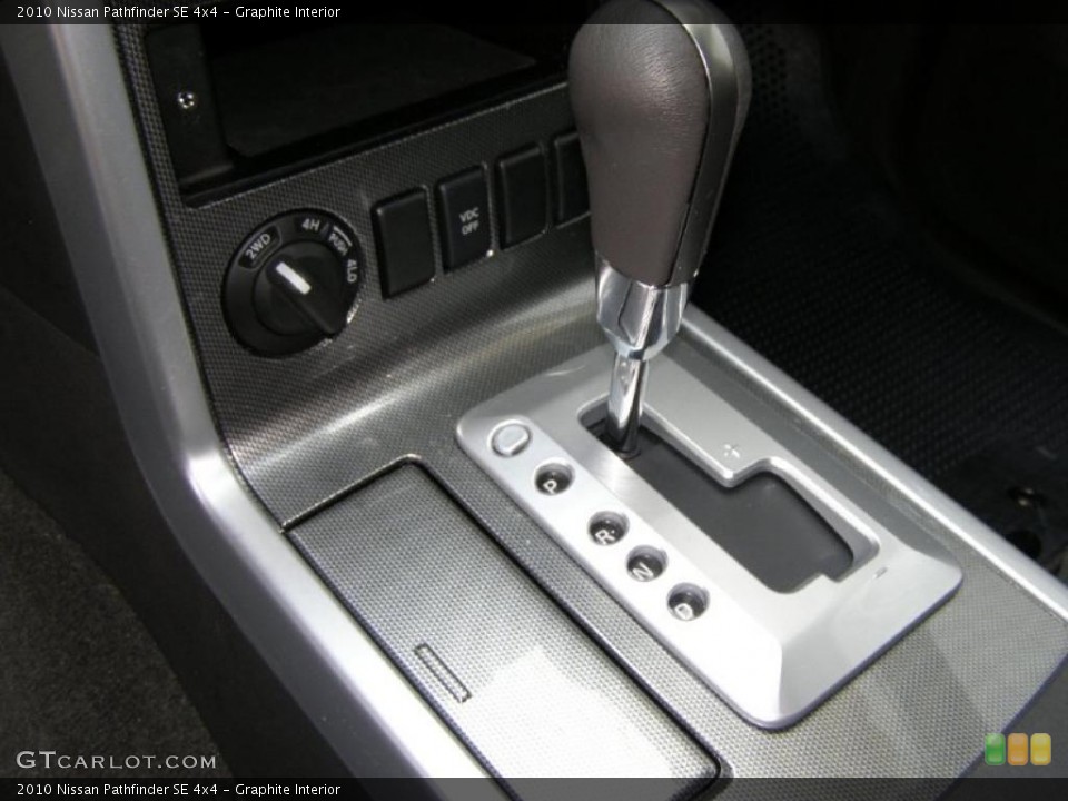 Graphite Interior Transmission for the 2010 Nissan Pathfinder SE 4x4 #43430965