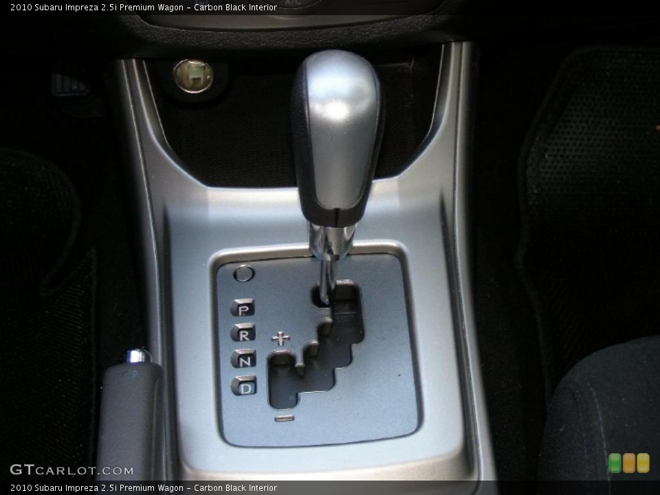 Carbon Black Interior Transmission for the 2010 Subaru Impreza 2.5i Premium Wagon #43431137