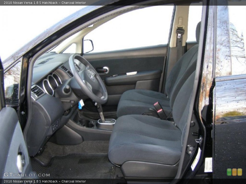 Charcoal Interior Photo for the 2010 Nissan Versa 1.8 S Hatchback #43431385