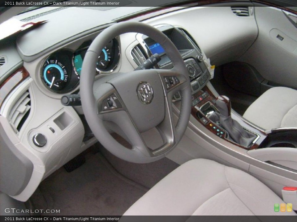 Dark Titanium/Light Titanium Interior Prime Interior for the 2011 Buick LaCrosse CX #43431937