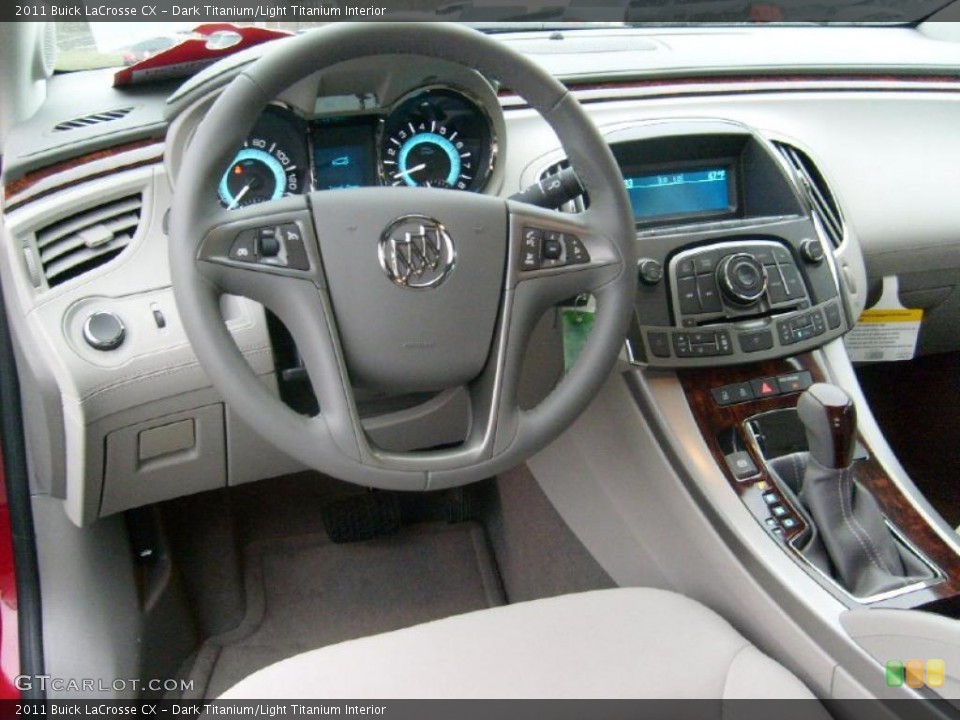 Dark Titanium/Light Titanium Interior Dashboard for the 2011 Buick LaCrosse CX #43431981