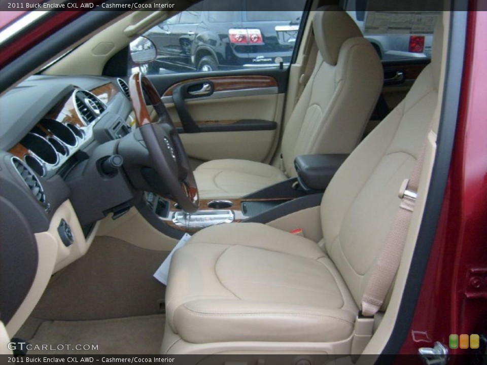 Cashmere/Cocoa Interior Photo for the 2011 Buick Enclave CXL AWD #43432329