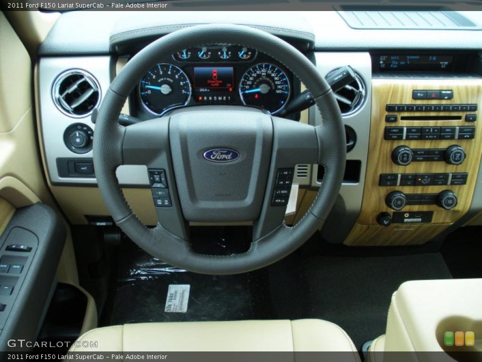 Pale Adobe Interior Dashboard for the 2011 Ford F150 Lariat SuperCab #43432515