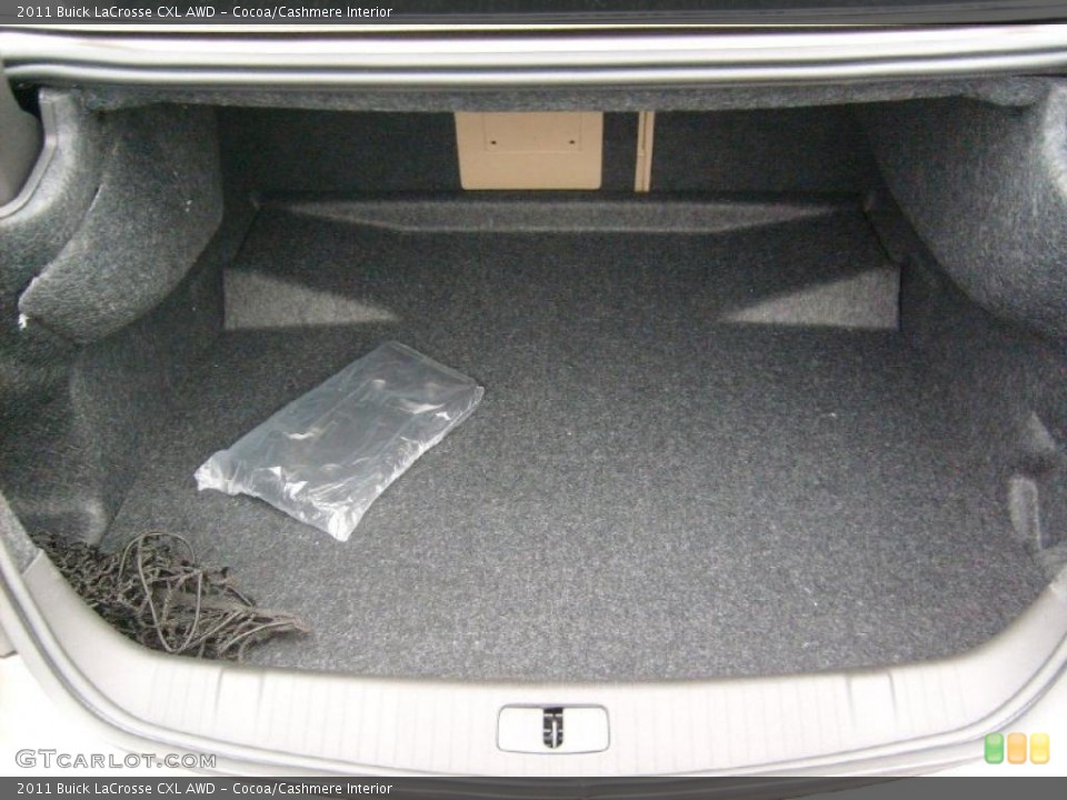 Cocoa/Cashmere Interior Trunk for the 2011 Buick LaCrosse CXL AWD #43432743