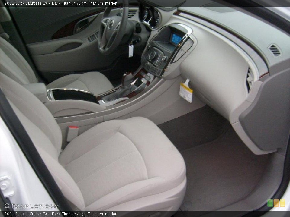 Dark Titanium/Light Titanium Interior Dashboard for the 2011 Buick LaCrosse CX #43433455