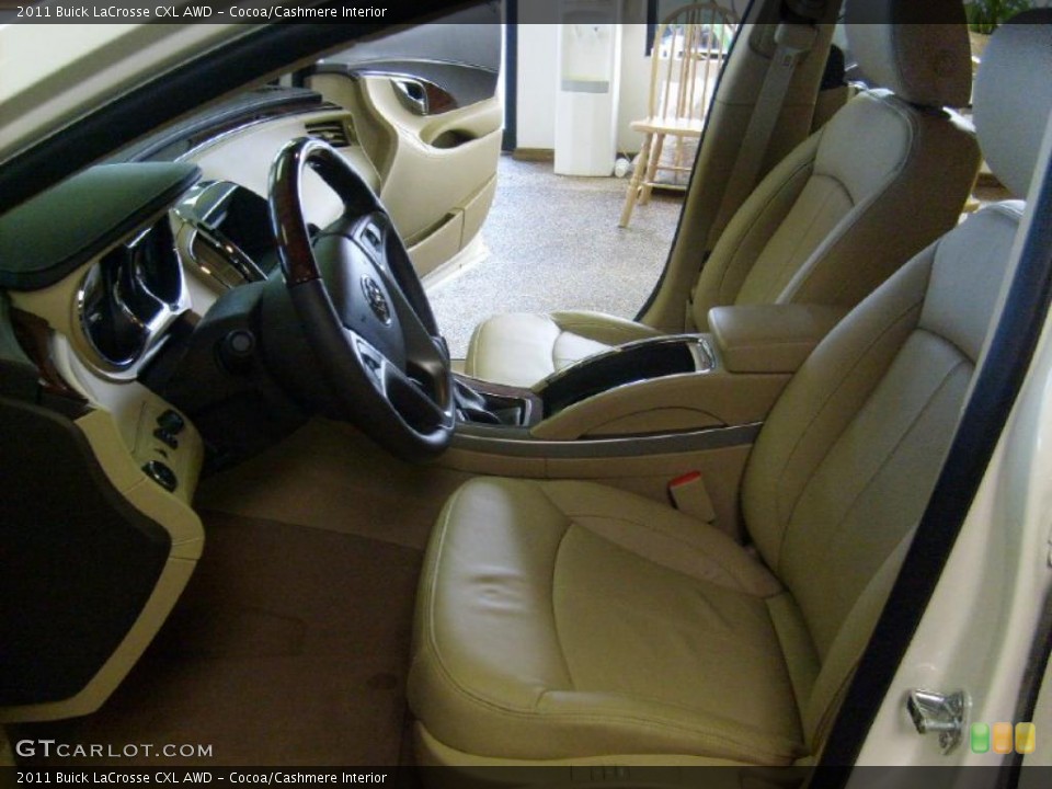 Cocoa/Cashmere Interior Photo for the 2011 Buick LaCrosse CXL AWD #43433651