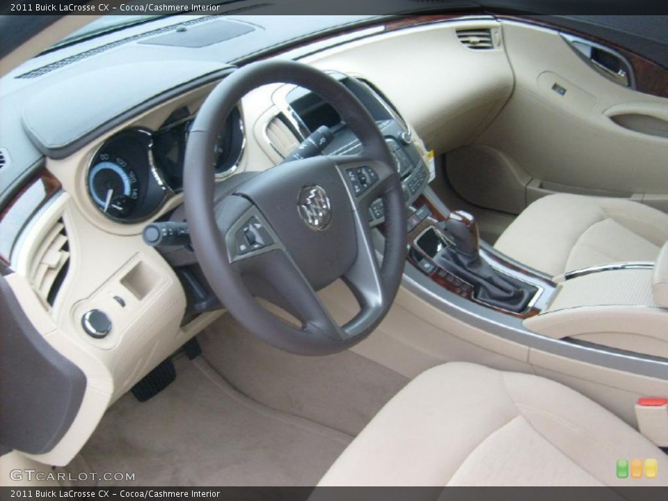 Cocoa/Cashmere Interior Photo for the 2011 Buick LaCrosse CX #43433991