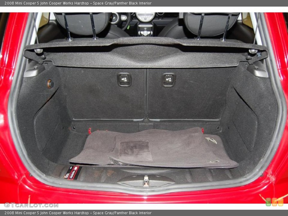 Space Gray/Panther Black Interior Trunk for the 2008 Mini Cooper S John Cooper Works Hardtop #43434027