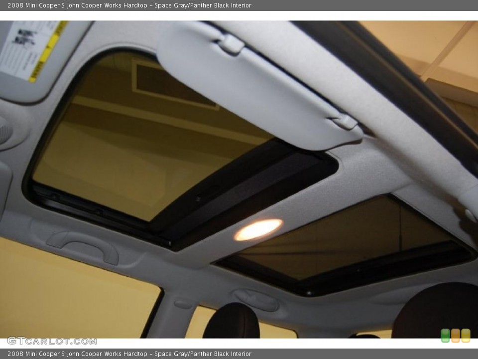 Space Gray/Panther Black Interior Sunroof for the 2008 Mini Cooper S John Cooper Works Hardtop #43434223