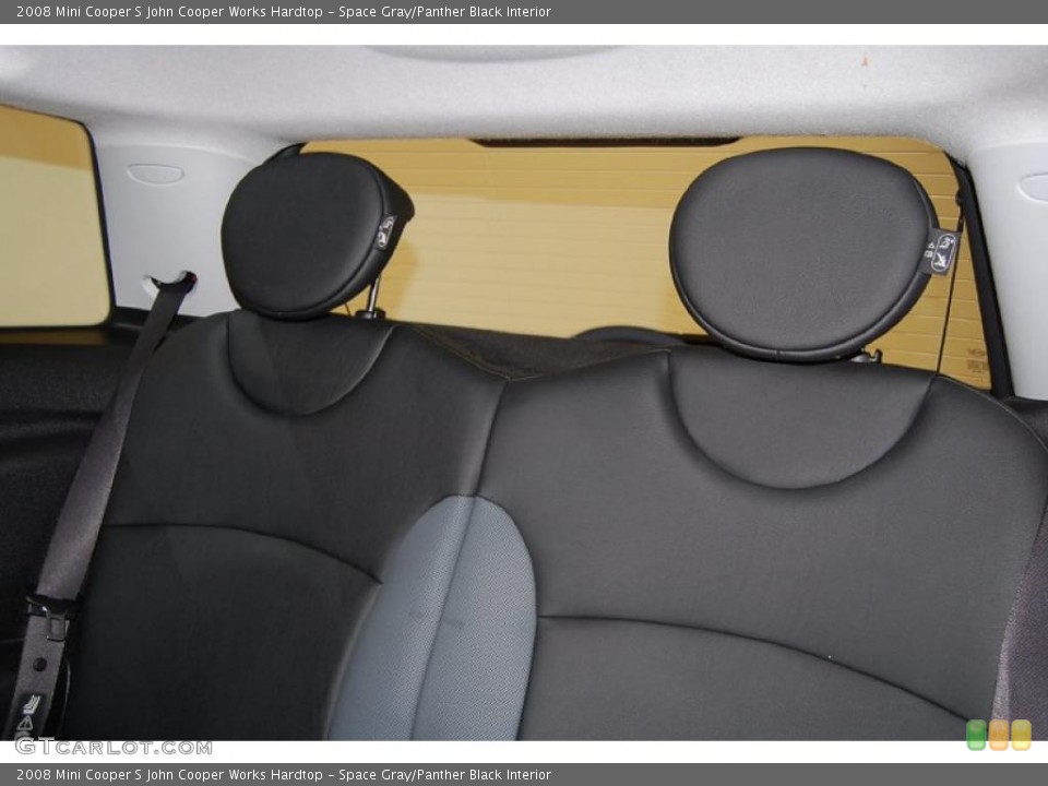 Space Gray/Panther Black Interior Photo for the 2008 Mini Cooper S John Cooper Works Hardtop #43434239