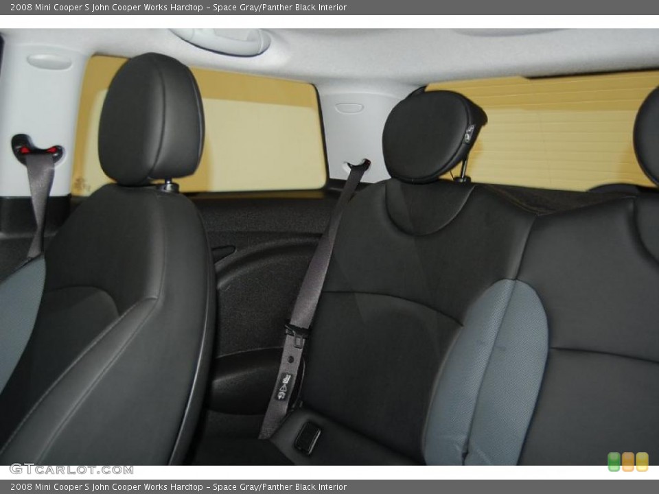 Space Gray/Panther Black Interior Photo for the 2008 Mini Cooper S John Cooper Works Hardtop #43434255