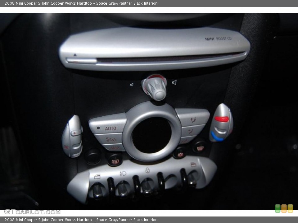 Space Gray/Panther Black Interior Controls for the 2008 Mini Cooper S John Cooper Works Hardtop #43434343