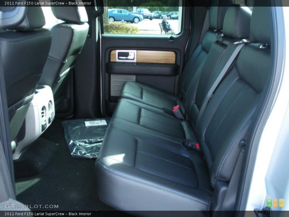Black Interior Photo for the 2011 Ford F150 Lariat SuperCrew #43434899