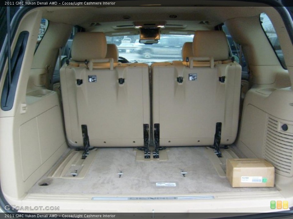 Cocoa/Light Cashmere Interior Trunk for the 2011 GMC Yukon Denali AWD #43435035