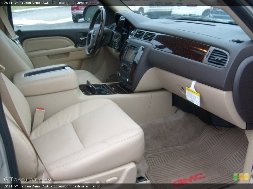 Cocoa/Light Cashmere Interior Dashboard for the 2011 GMC Yukon Denali AWD #43435051